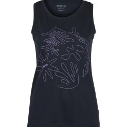 Stoic - Women's Merino155 LaholmSt. Print Tank Flowers - Merinoshirt