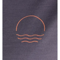 Stoic Alltagsbekleidung|Wanderbekleidung-- Women's Merino155 LaholmSt. Print T-Shirt Sun - Merinoshirt