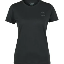 Stoic Alltagsbekleidung|Wanderbekleidung-- Women's Merino155 LaholmSt. Print T-Shirt Sun - Merinoshirt