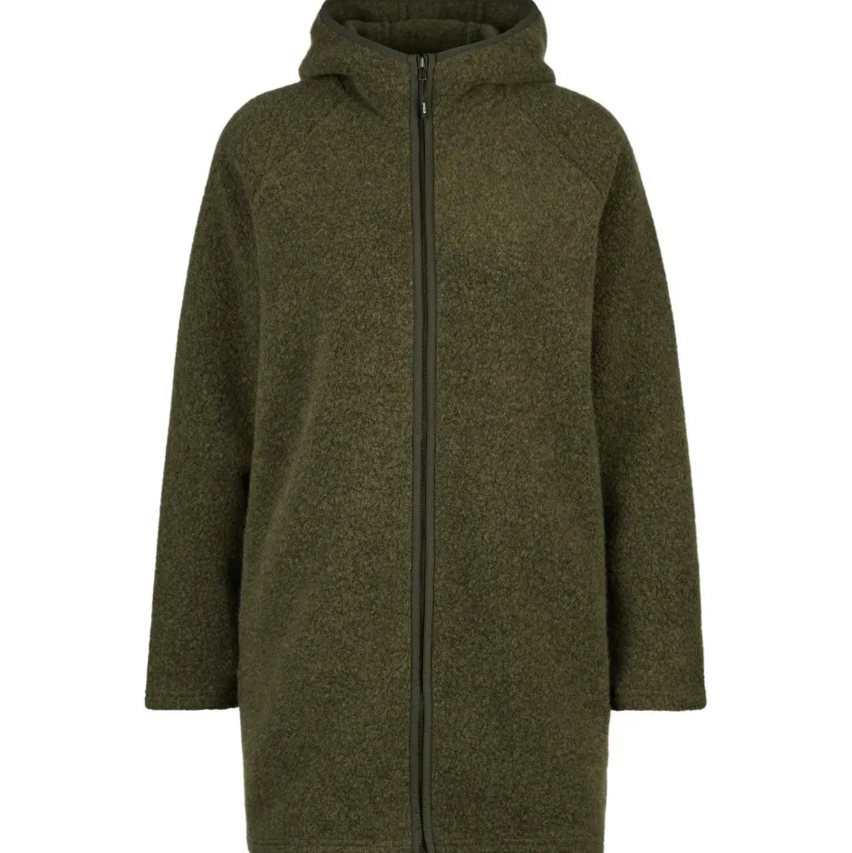 Stoic Alltagsbekleidung|Jacken-- Women's MerinoPile RissnaSt. Long Jacket - Mantel