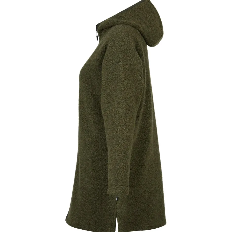 Stoic Alltagsbekleidung|Jacken-- Women's MerinoPile RissnaSt. Long Jacket - Mantel