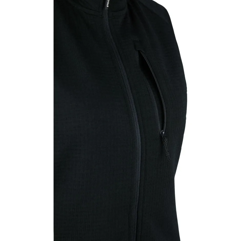 Stoic Trekkingbekleidung|Alltagsbekleidung-- Women's MerinoWaffleFleece320 NorrdalSt. Vest - Merinoweste Black