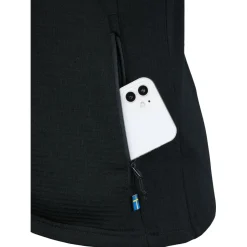 Stoic Trekkingbekleidung|Alltagsbekleidung-- Women's MerinoWaffleFleece320 NorrdalSt. Vest - Merinoweste Black