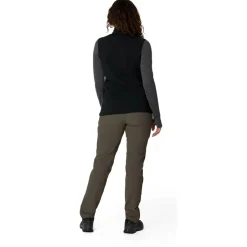 Stoic Trekkingbekleidung|Alltagsbekleidung-- Women's MerinoWaffleFleece320 NorrdalSt. Vest - Merinoweste Black