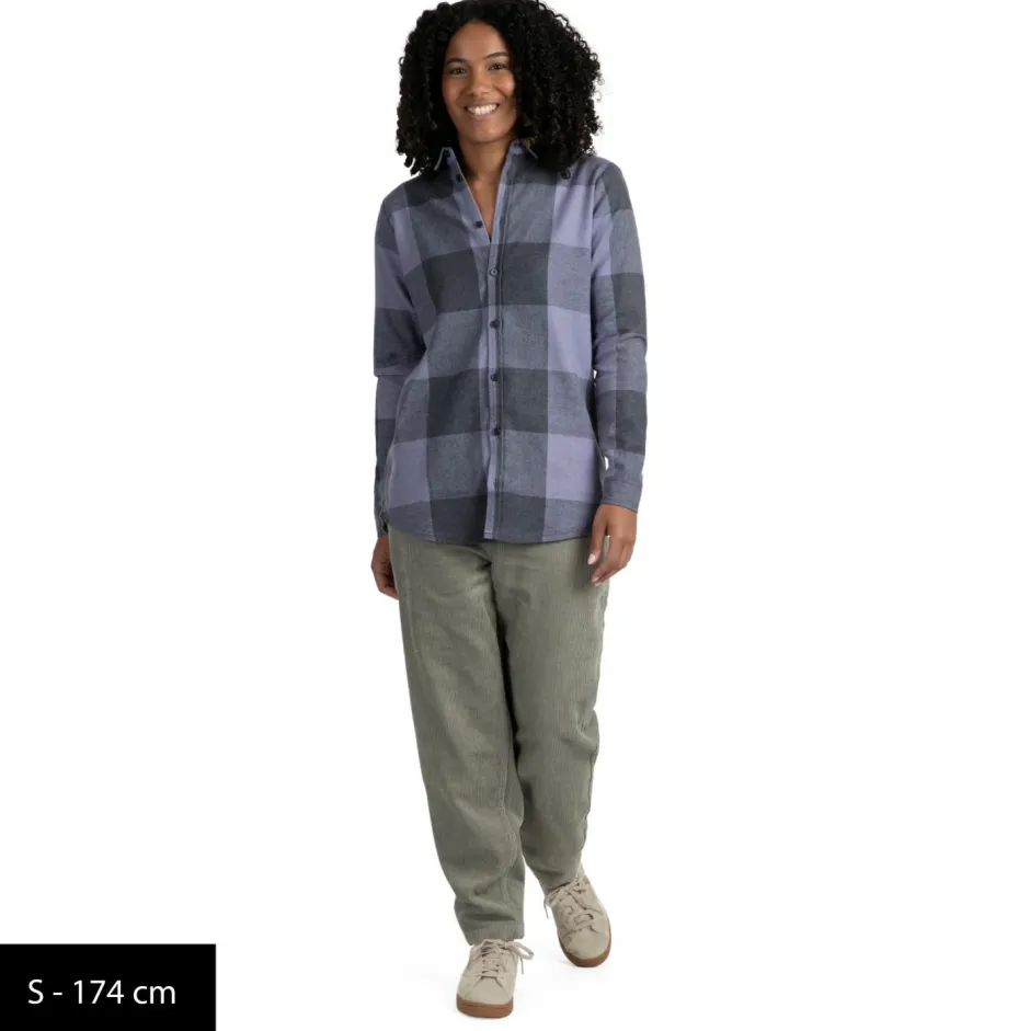 Stoic Shirts, Hemden & Longsleeves|Alltagsbekleidung-- Women's MMXX.Storuman Hemp Flannel Shirt - Hemd