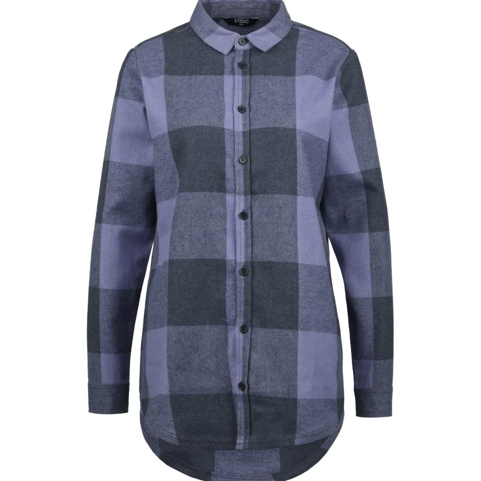 Stoic Shirts, Hemden & Longsleeves|Alltagsbekleidung-- Women's MMXX.Storuman Hemp Flannel Shirt - Hemd