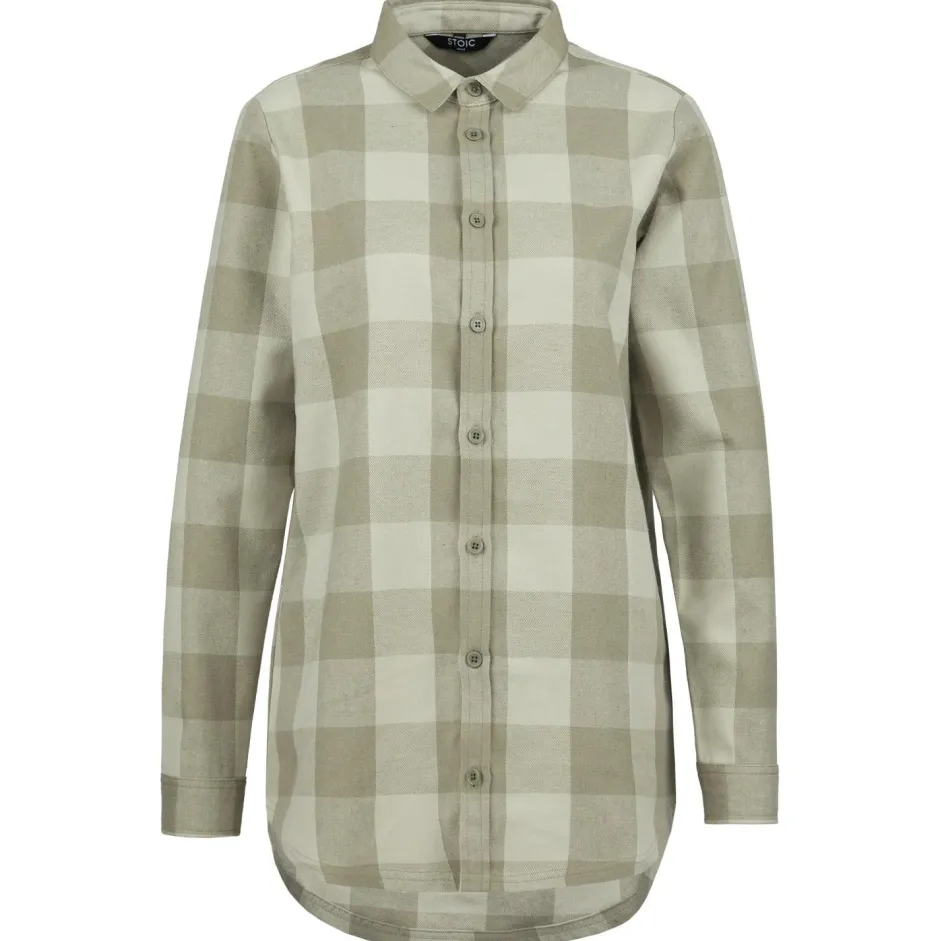 Stoic Shirts, Hemden & Longsleeves|Alltagsbekleidung-- Women's MMXX.Storuman Hemp Flannel Shirt - Hemd