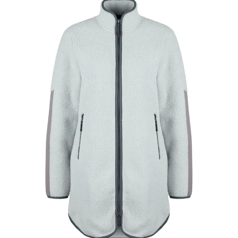 Stoic Wanderbekleidung|Jacken-- Women's NorrvikSt. Pile Fleece Jacket Long - Fleecejacke