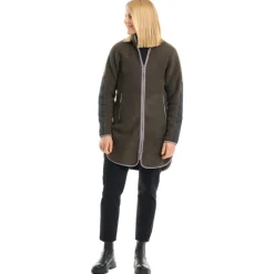 Stoic Wanderbekleidung|Jacken-- Women's NorrvikSt. Pile Fleece Jacket Long - Fleecejacke