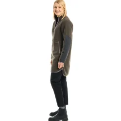 Stoic Wanderbekleidung|Jacken-- Women's NorrvikSt. Pile Fleece Jacket Long - Fleecejacke