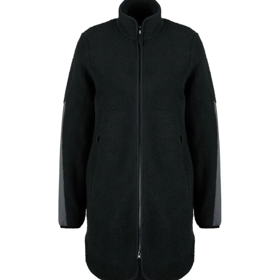 Stoic Wanderbekleidung|Jacken-- Women's NorrvikSt. Pile Fleece Jacket Long - Fleecejacke