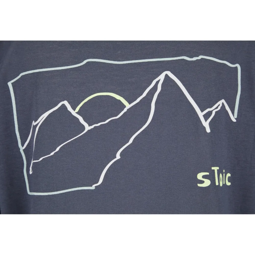 - Woen' QuickDry karat. Backprint Tee - Funktionhirt < Stoic Online