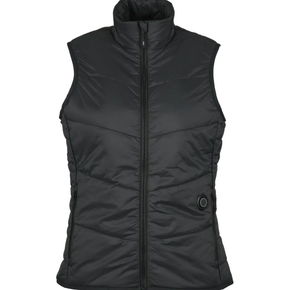 Stoic Wanderbekleidung|Westen-- Women's StorboSt. Heat Vest - Heizweste Black