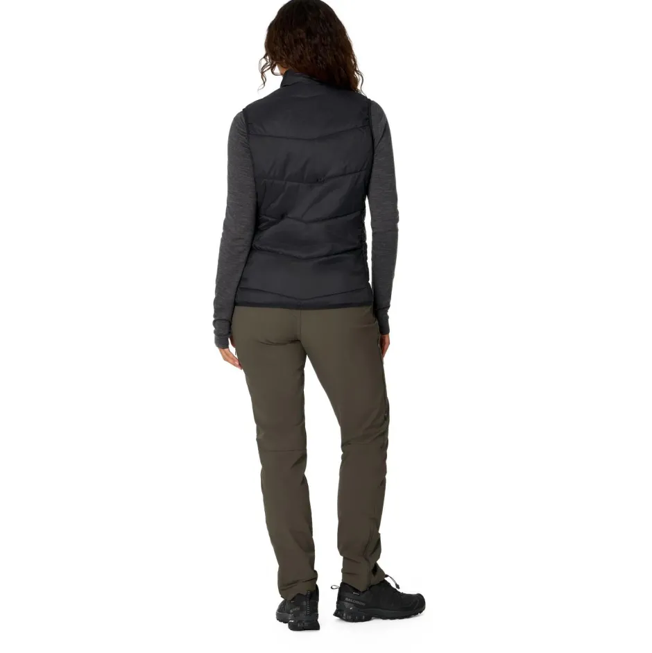 Stoic Wanderbekleidung|Westen-- Women's StorboSt. Heat Vest - Heizweste Black