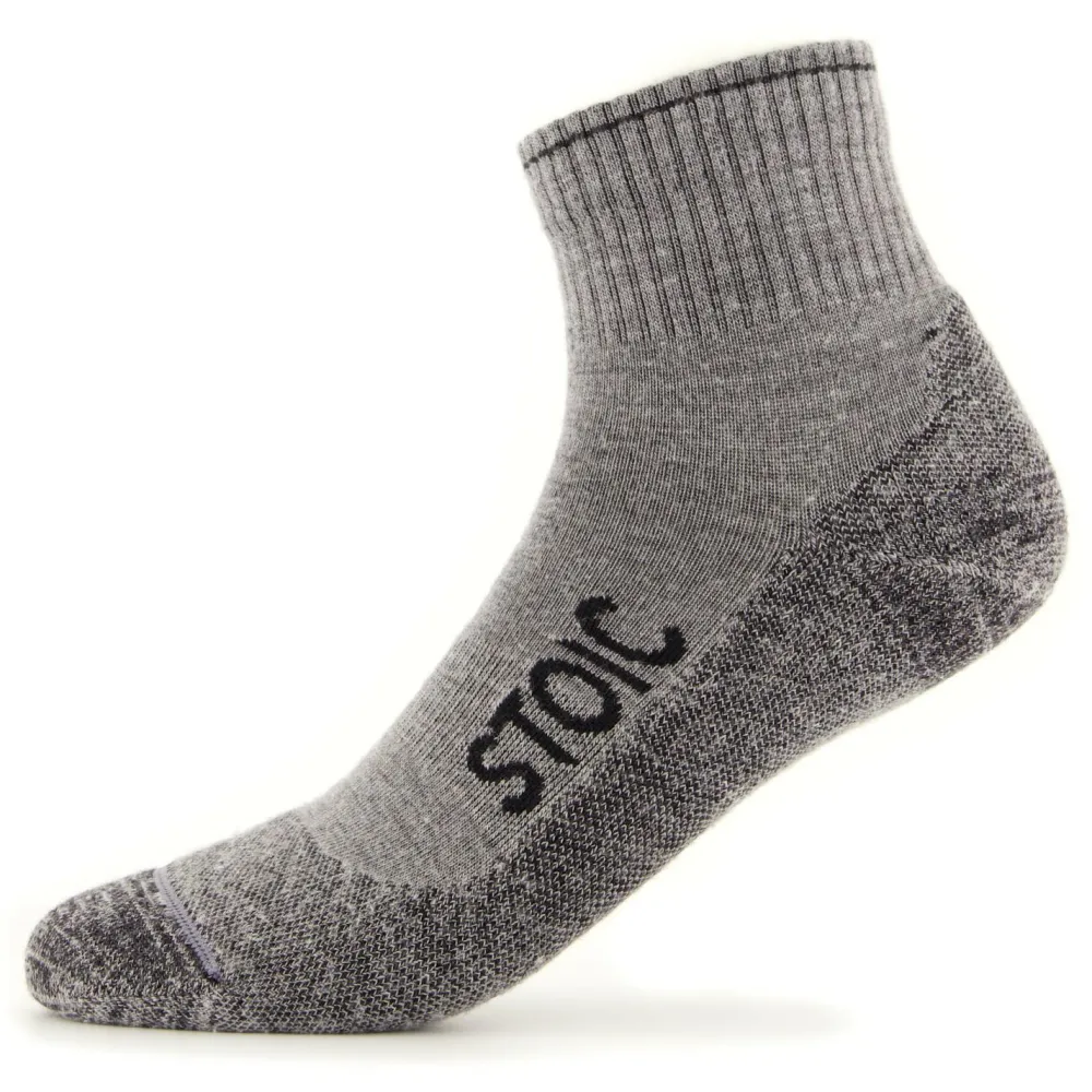 - Wool Silk Hiking Quarter Socks - Merinosocken < Stoic Outlet