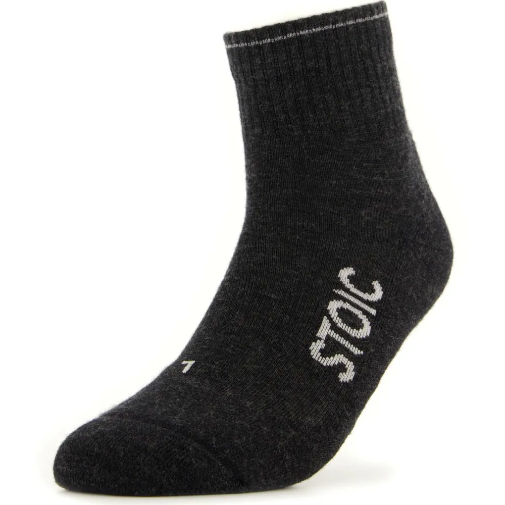 - Wool Silk Hiking Quarter Socks - Merinosocken < Stoic Outlet
