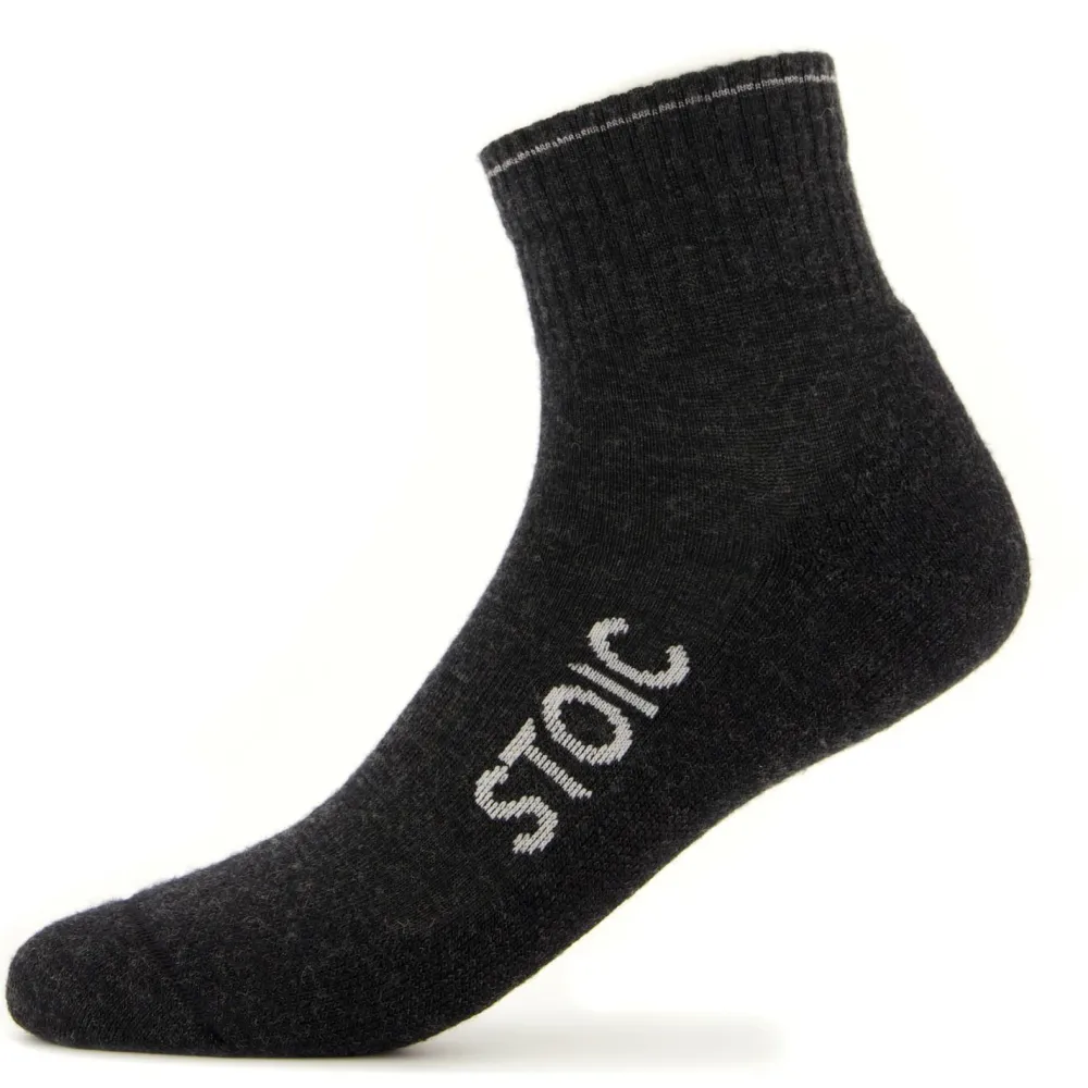 - Wool Silk Hiking Quarter Socks - Merinosocken < Stoic Outlet