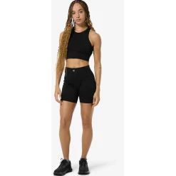 super.natural Yogabekleidung|Fitnessbekleidung-- Women's Liquid Flow Top - Sport-BH Jet Black