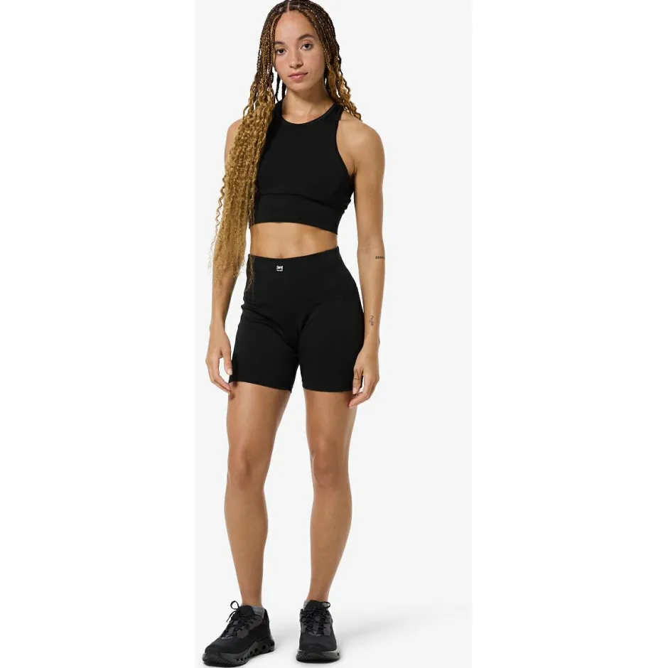 super.natural Yogabekleidung|Fitnessbekleidung-- Women's Liquid Flow Top - Sport-BH Jet Black