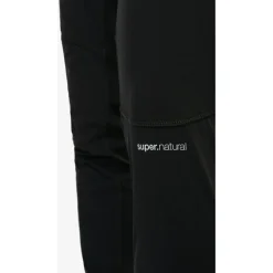 super.natural - Alpine Active Pants - Winterhose Jet Black / Jet Black Best