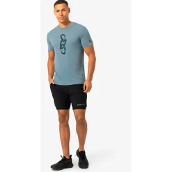 super.natural Alltagsbekleidung|Skibekleidung-- Carabineri Tee - Merinoshirt