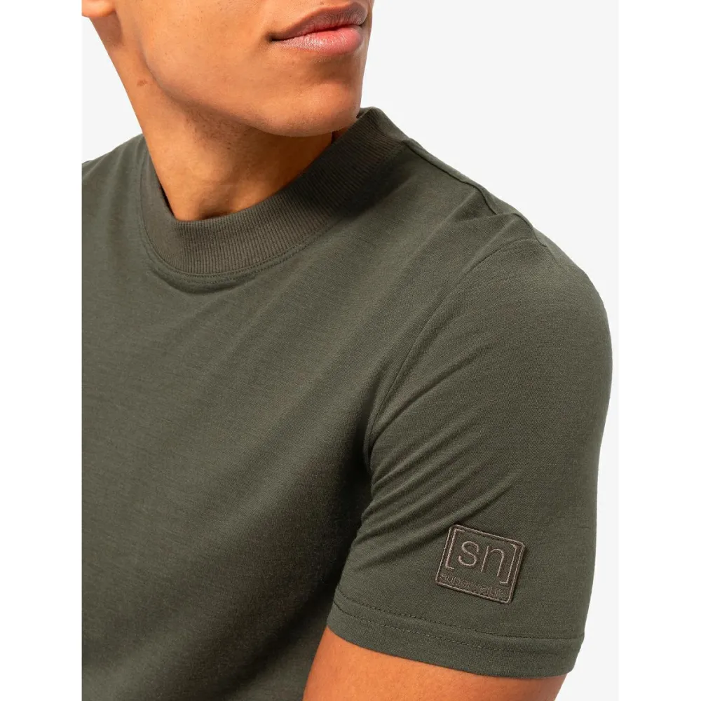 super.natural - Casual Rib Bio Jersey Tee - Merinoshirt Discount