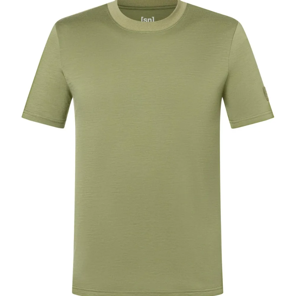 super.natural - Casual Rib Bio Jersey Tee - Merinoshirt Discount