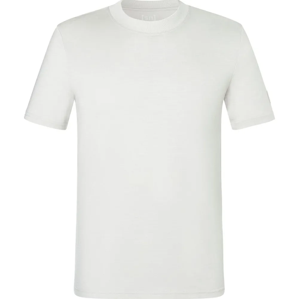 super.natural - Casual Rib Bio Jersey Tee - Merinoshirt Discount