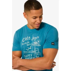 super.natural - Cote D'Azur Tee - Merinoshirt Sale