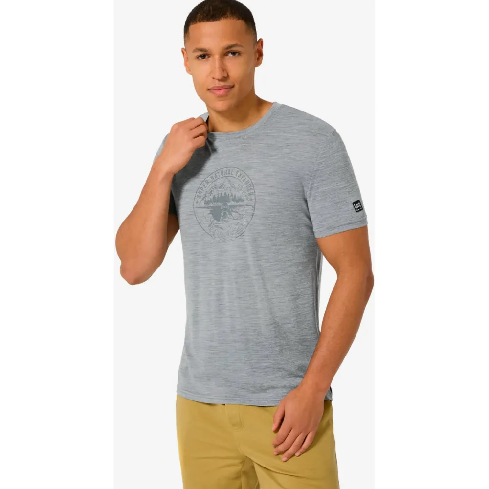 super.natural - Exploring Tee - Merinoshirt Sale