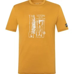 super.natural Alltagsbekleidung|Merinounterwäsche-- Fishing Adventure Tee - Merinoshirt