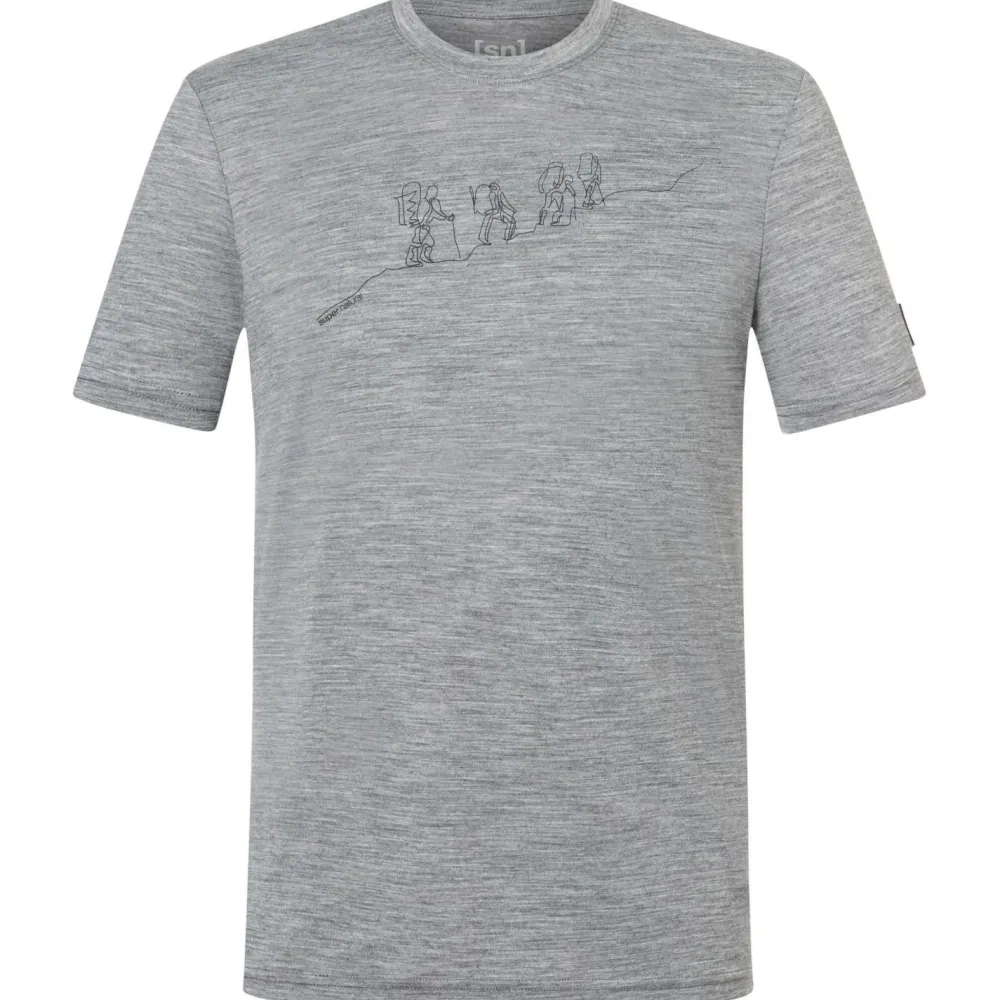 - Hiking Tee - Merinoshirt < super.natural Sale