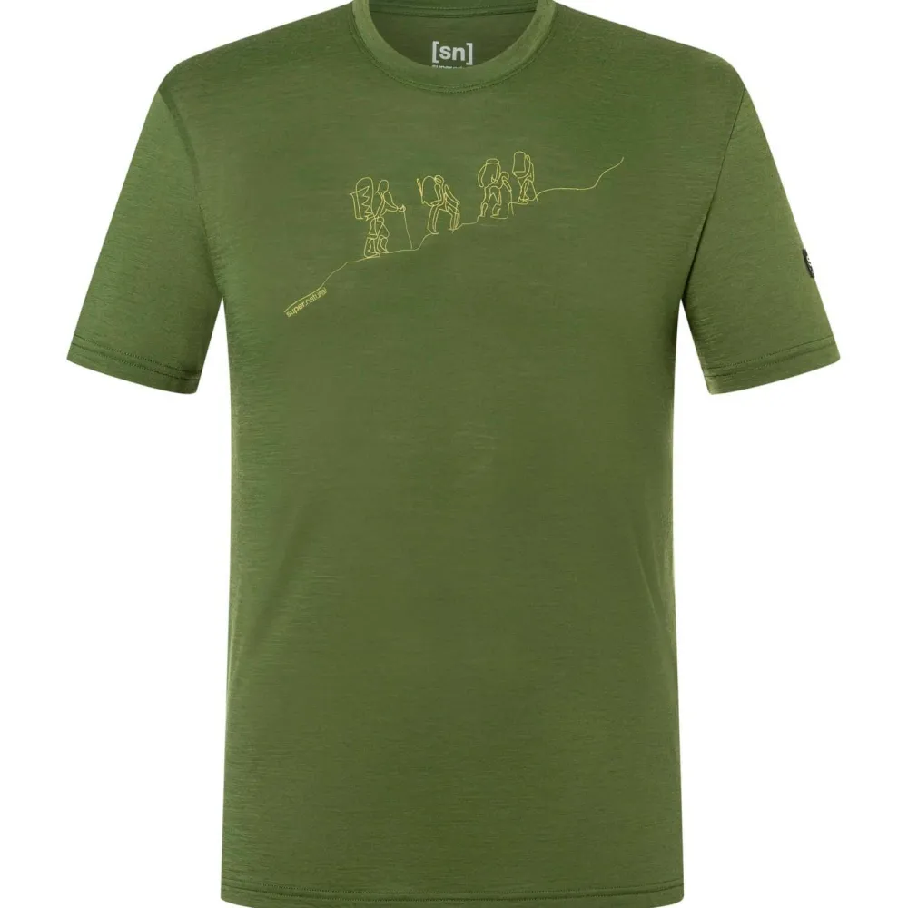 - Hiking Tee - Merinoshirt < super.natural Sale