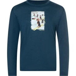 super.natural Alltagsbekleidung|Wanderbekleidung-- Kid's Dachshund Party L/S - Merinounterwäsche