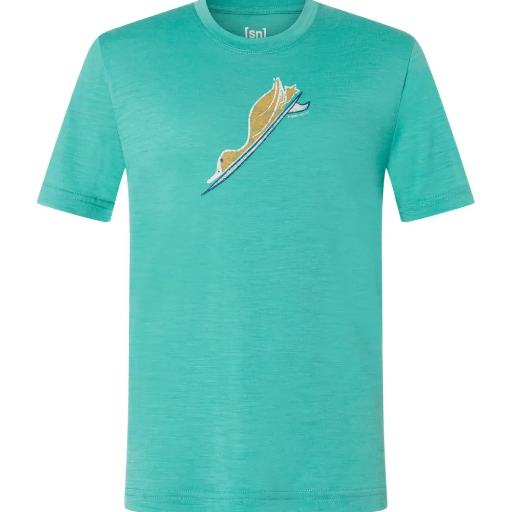 - Kid's Duck Dive Tee - Merinoshirt < super.natural