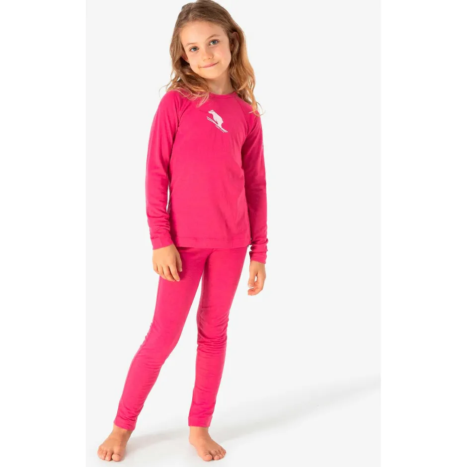 super.natural Alltagsbekleidung|Skibekleidung-- Kid's Flear175 L/S - Merinounterwäsche
