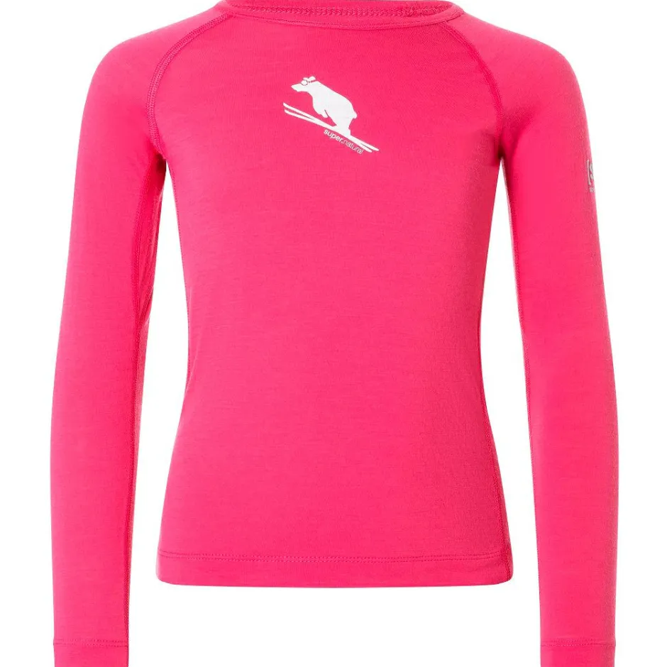 super.natural Alltagsbekleidung|Skibekleidung-- Kid's Flear175 L/S - Merinounterwäsche