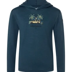 super.natural Alltagsbekleidung|Pullover & Hoodies-- Kid's Tropicar Light Hoodie - Hoodie Blueberry / Various