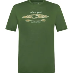 super.natural Wanderbekleidung|Merinounterwäsche-- River Pleasure Tee - Merinoshirt