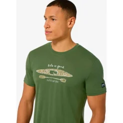 super.natural Wanderbekleidung|Merinounterwäsche-- River Pleasure Tee - Merinoshirt