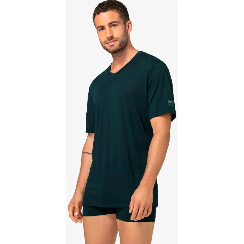 - ierra 140 V Neck - T-hirt < super.natural