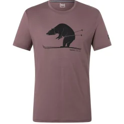 super.natural - kiing Bear Tee - erinohirt