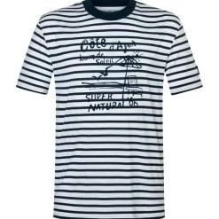 - tripe Cote D'Azur Bio Jerey Tee - erinohirt < super.natural Online