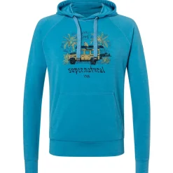 super.natural - Tropicar Hoodie - Hoodie Blue Heaven / Various Hot