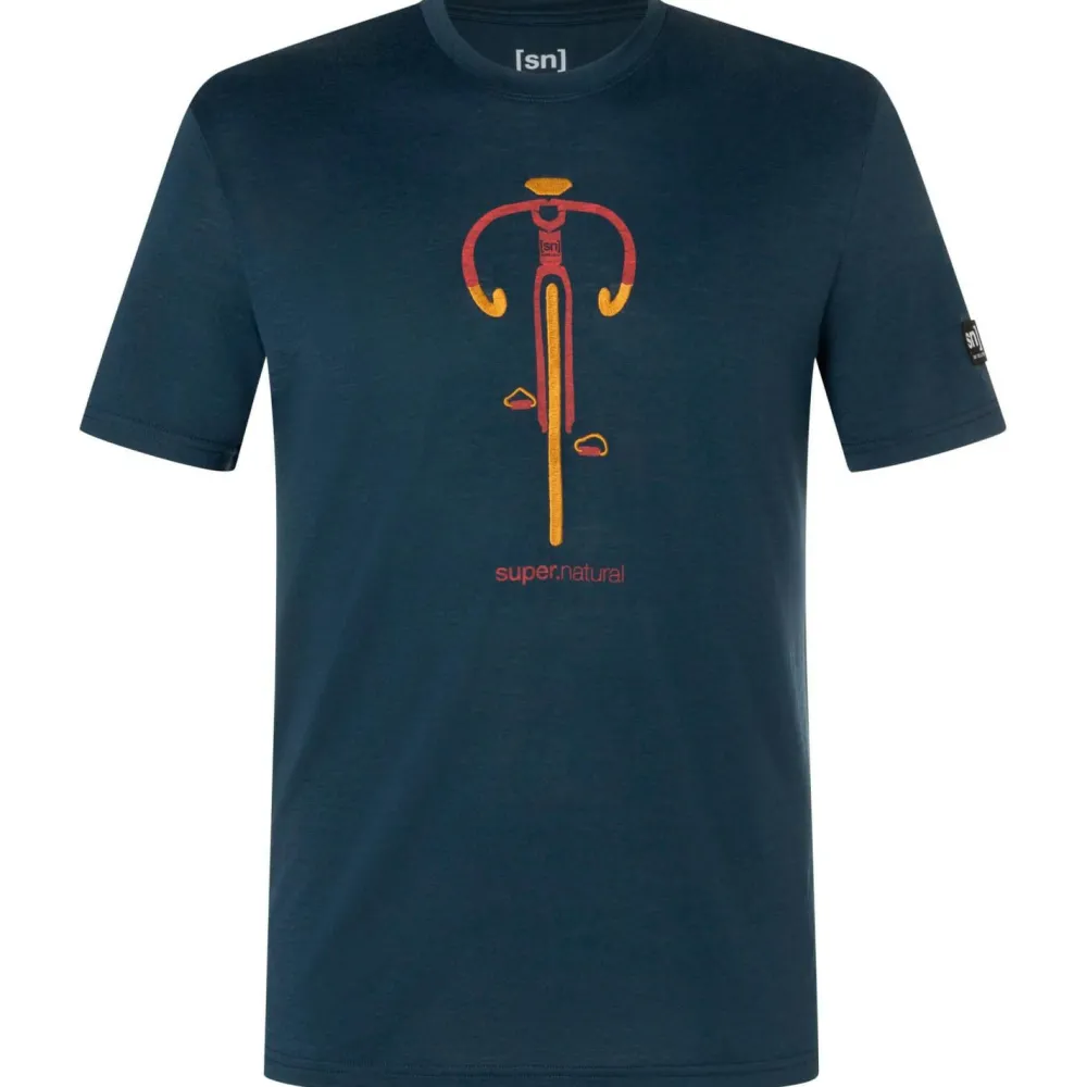 - Vintage Bike Tee - Merinoshirt < super.natural Clearance
