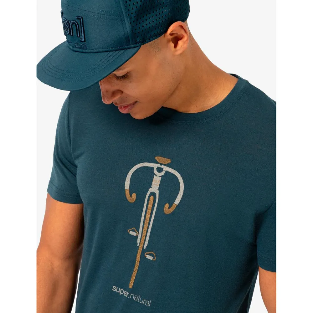 - Vintage Bike Tee - Merinoshirt < super.natural Clearance