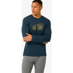 super.natural - Willi L/S - Merinoshirt Sale