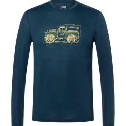 super.natural - Willi L/S - Merinoshirt Sale
