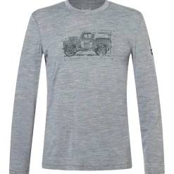 super.natural - Willi L/S - Merinoshirt Sale
