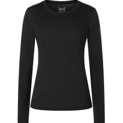 super.natural - Women's Arctic 230 L/S - Merinolongsleeve Jet Black Discount